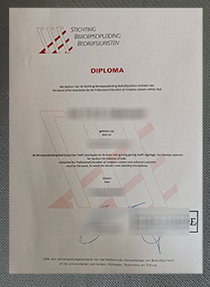 Stichting Beroepsopleiding Bedrijfsjuristen diploma sample